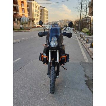 Motocam KTM 990 Adventure 2015-2018 Model 52 cm Füme Renkli 4 mm Ön Cam