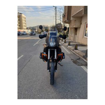 Motocam KTM 990 Adventure 2015-2018 Model 52 cm Şeffaf Renkli 4 mm Ön Cam