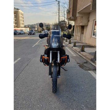Motocam KTM 990 Adventure 2015-2018 Model 52 cm Şeffaf Renkli 4 mm Ön Cam