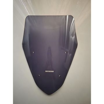 Motocam Regal Raptor XSUV 250 Ön Cam 2022-2026 Model 43 cm Füme Renkli 4 mm Sportif Motosiklet Rüzgarlık
