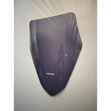 Motocam RKS Fort 250 Ön Cam 2023-2026 Model 43 cm Füme Renkli 4 mm Sportif Motosiklet Rüzgarlık