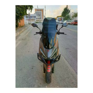 Motocam Rks Newlight 125 2021-2022 Model 55 cm Siyah Renkli 4 mm Ön Cam