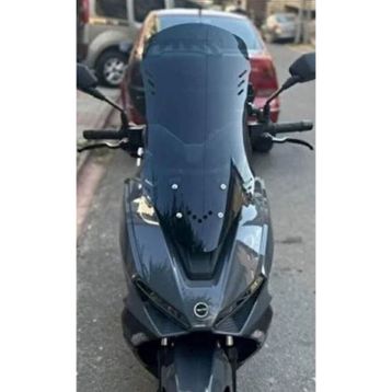 Motocam RKS Vieste 249 Ön Cam 2022-2026 Model 75 cm Siyah Renkli 4 mm Uzun Motosiklet Rüzgarlık
