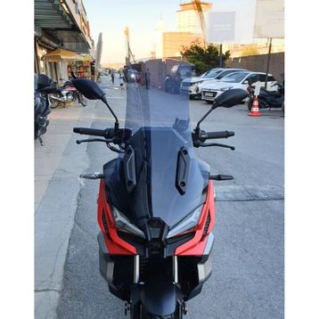 Motocam Voge SR1 ADV Ön Cam 2023-2026 Model 71 cm Füme Renkli 4 mm Motosiklet Rüzgarlık