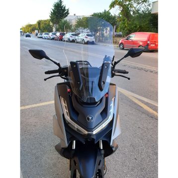 Motocam Voge SR3 Ön Cam 2023-2026 Model 70 cm Şeffaf Renk 4 mm Motosiklet Rüzgarlık