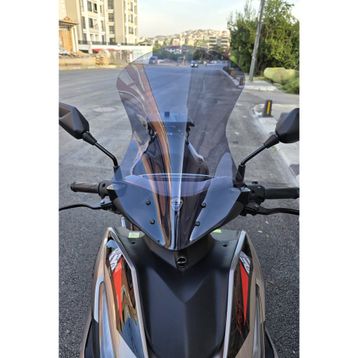 Motocam Volta Revolt RSX3 Ön Cam 2022-2026 Model 43 cm Sarı Renkli Sportif Motosiklet Rüzgarlık