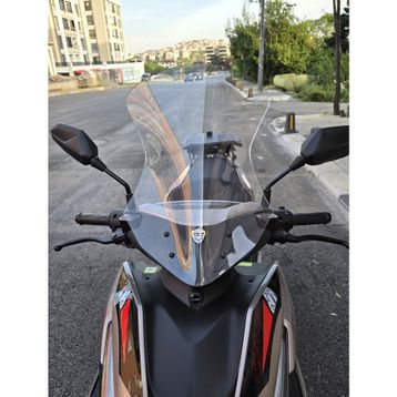 Motocam Volta Revolt RSX3 Ön Cam 2022-2026 Model 43 cm Sarı Renkli Sportif Motosiklet Rüzgarlık