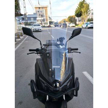 Motocam Yamaha Nmax Ön Cam 2025-2026 Model 72 cm Şeffaf Renkli 4 mm Motosiklet Rüzgarlık