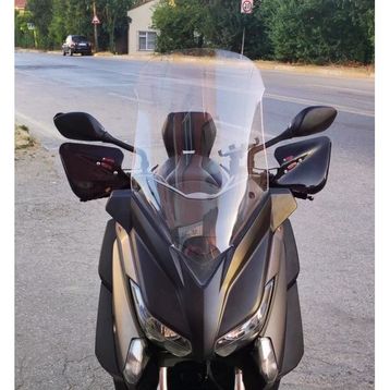 Motocam Yamaha Xmax 2014 2017 Model 58 cm 4 mm Şeffaf Ön Cam