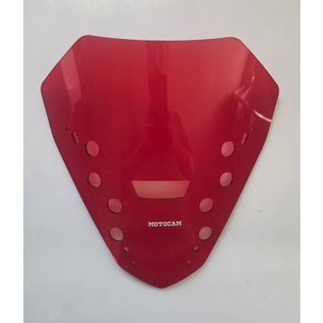 Motocam Yamaha Xmax 2023-2026 Model Uyumlu 36 cm Sarı 4 mm Siperlik Ön Cam