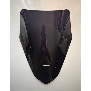 Motocam Yuki Vampire 125 Ön Cam 2023-2026 Model 43 cm Kırmızı Renkli Sportif Motosiklet Rüzgarlık