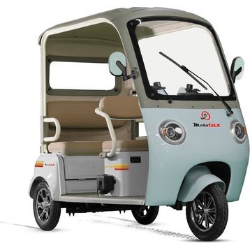 Motolux Fx 23 Gri Mavi Üç Tekerli Elektrikli Motosiklet
