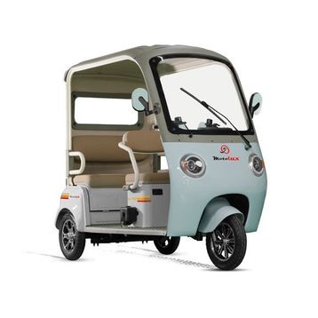 Motolux Fx 23 Gri Mavi Üç Tekerli Elektrikli Motosiklet