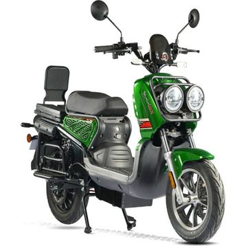 Motolux Pitton 6000 Yeşil Elektrikli Motosiklet