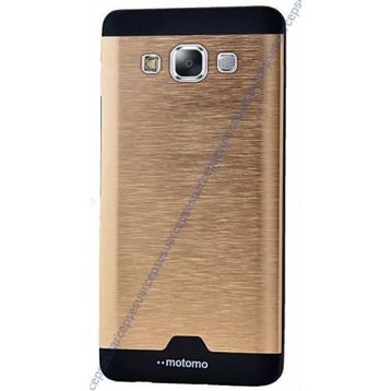 Motomo Galaxy E5 Gold Kılıf