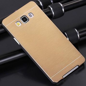 Motomo Galaxy E5 Gold Kılıf