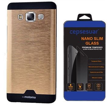 Motomo Galaxy E5 Gold Kılıf