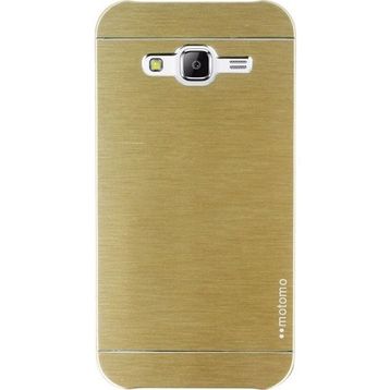 Motomo Galaxy E5 Gold Kılıf