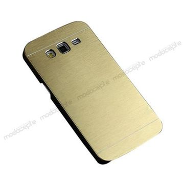 Motomo Galaxy E7 Gold Kılıf