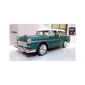 Motor Max 1957 Chevy Bel Air Yeşil 1:24 Model Araba