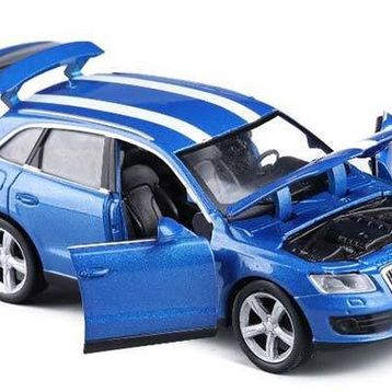 Motor Max Audi Q5 Metal Mavi 1:24 Model Araç