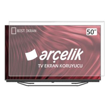 Mottoglass Arçelik A50A860B 3 mm Uyumlu TV Ekran Koruyucu