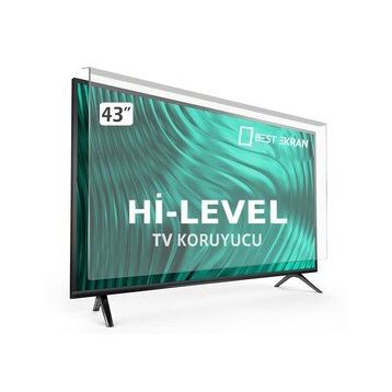 Mottoglass Hi Level 43HL670 3 mm Uyumlu TV Ekran Koruyucu