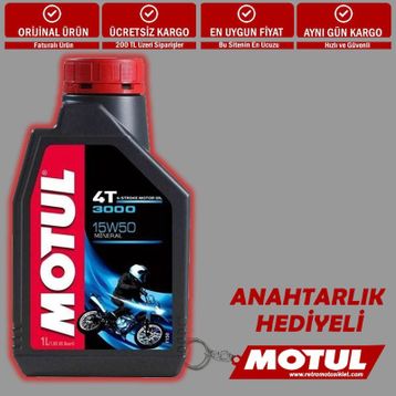 Motul 3000 15W50 4T 1 lt Motor Yağı