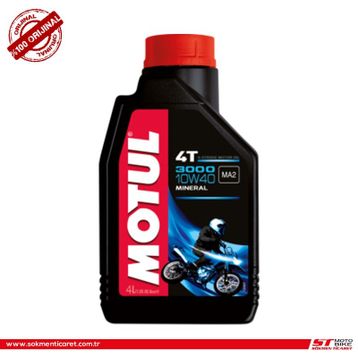 Motul 3000 4 Zamanlı 10W40 1 lt Motorsiklet Motor Yağı