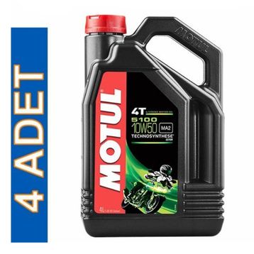 Motul 5100 10W50 4T 4 lt 4'lü Motor Yağı