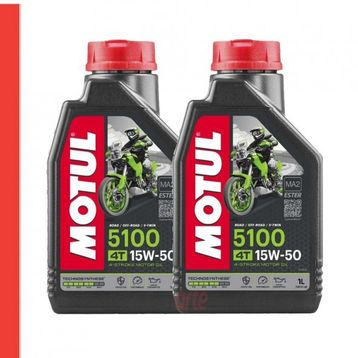Motul 5100 4T 15W-50 1 lt 2'li Motosiklet Yağı
