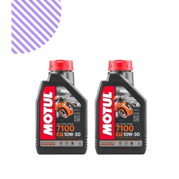Motul 7100 10W30 4T 1 lt 2'li Motorsiklet Yağı