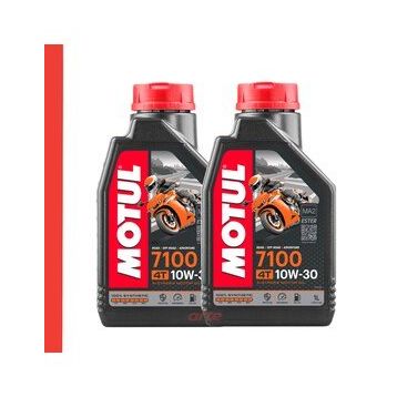 Motul 7100 10W30 4T 1 lt 2'li Motorsiklet Yağı