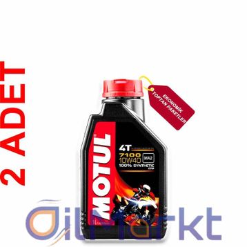 Motul 7100 10W40 4T 1 lt 2 Adet Motor Yağı