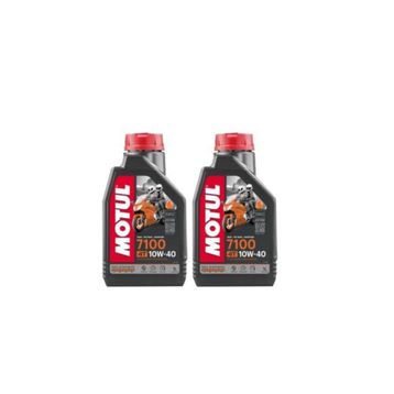 Motul 7100 10W40 4T 1 lt 2 Adet Motor Yağı