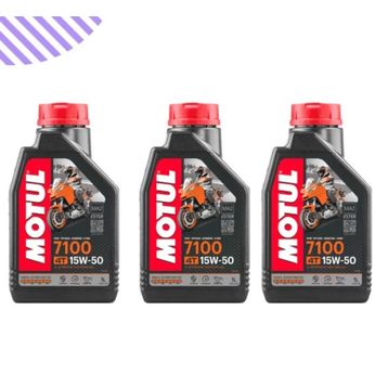Motul 7100 15W50 3 lt Motorsiklet Yağı