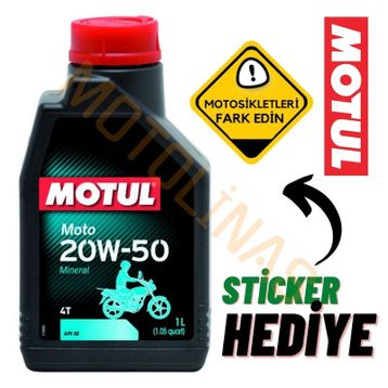 Motul 7100 20W50 Motosiklet Yağı 1 Litre