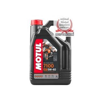 Motul 7100 5W40 4T Motosiklet Yağı 4 Litre