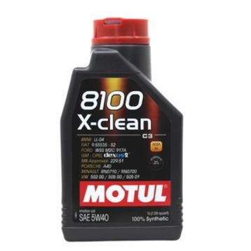 Motul 8100 X-CLEAN 5W40 1 lt 4'lü Motor Yağı