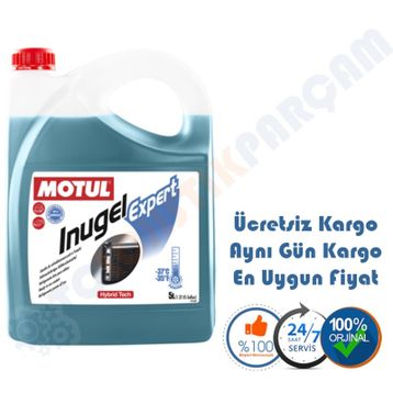 Motul Auto Cool Expert -37 Derece 5 lt Mavi Antifriz