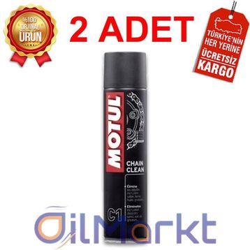 Motul C1 400 ml 2'li Zincir Temizleme Spreyi