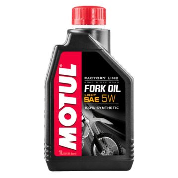 Motul Fork Oil Factory Line Light 5W 1 lt Amortisör Yağı