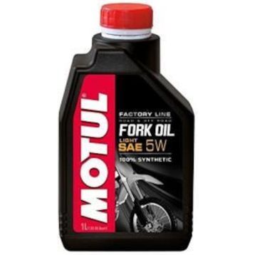 Motul Fork Oil Factory Line Light 5W 1 lt Amortisör Yağı