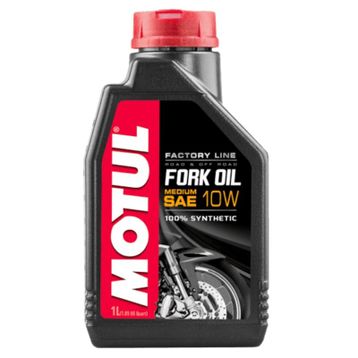 Motul Fork Oil Factory Line Medium 10W 1 lt Amortisör Yağı