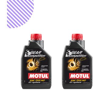 Motul Gear Competition 75w-140 1 lt 2'li Sentetik Şanzıman Yağı