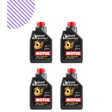 Motul Gear Competition 75w-140 1 lt 4'lü Sentetik Şanzıman Yağı