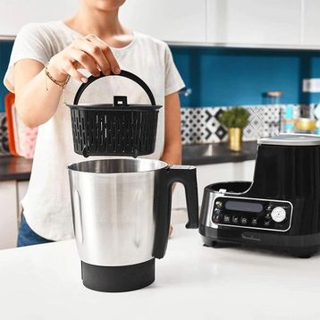 Moulinex HF4568 Siyah Mutfak Robotu