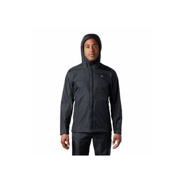 Mountain Hardwear Acadia Siyah Erkek Yağmurluk