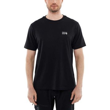 Mountain Hardwear Mhw Logo In A Box Erkek Siyah Kısa Kollu T-shirt