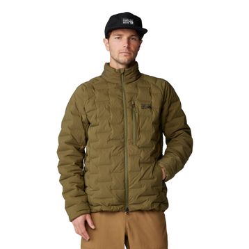 Mountain Hardwear Stretchdown Yeşil Erkek Kaz Tüyü Mont